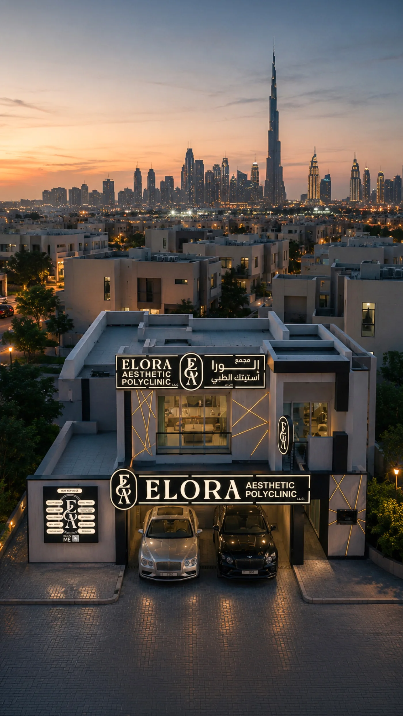 Elora Aesthetics Polyclinic on Al Wasl Road, Dubai